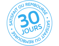 Satisfait ou remboursé 30 jours